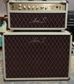 AmS The One 50 Spring Reverb + 112 Cab Oval Back, Muziek en Instrumenten, Versterkers | Bas en Gitaar, Ophalen, Zo goed als nieuw