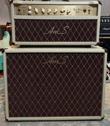 AmS The One 50 Spring Reverb + 112 Cab Oval Back beschikbaar voor biedingen