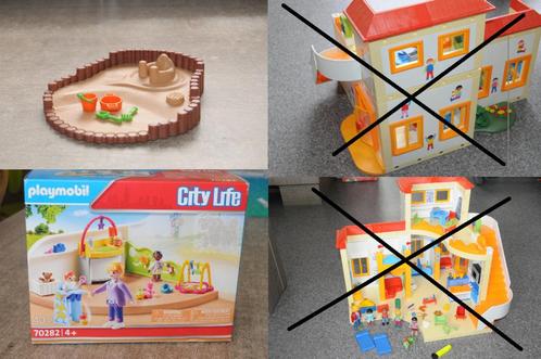 playmobil sets thema kinderdagverblijf, Kinderen en Baby's, Speelgoed | Playmobil, Gebruikt, Complete set, Ophalen of Verzenden