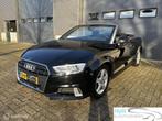 Audi A3 Cabriolet 1.5 TFSI CABRIO/AUTOMAAT/LEER/NAVI/SCHADE, Auto's, 4 zetels, Cabriolet, Zwart, Onderhoudsboekje