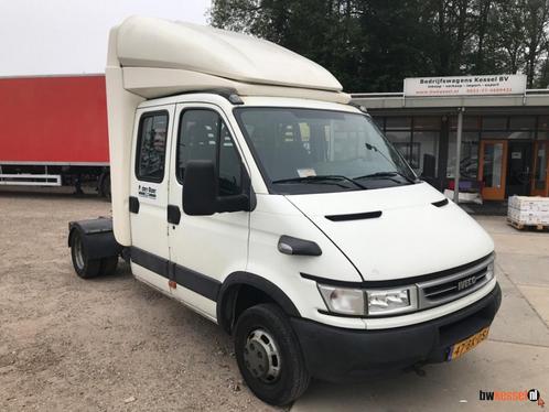 Iveco Daily 40C17 3.0 BE Trekker Veldhuizen 10t DC 6-Pers, Auto's, Bestelwagens en Lichte vracht, Bedrijf, ABS, Centrale vergrendeling