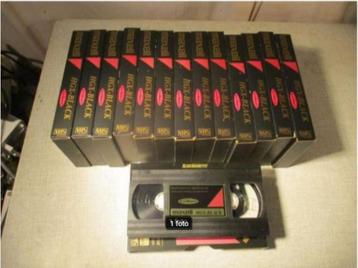 14 cassettes vidéo VHS de haute qualité - Maxell HGX Black, Enlèvement ou Envoi, Comme neuf, Cassette vidéo