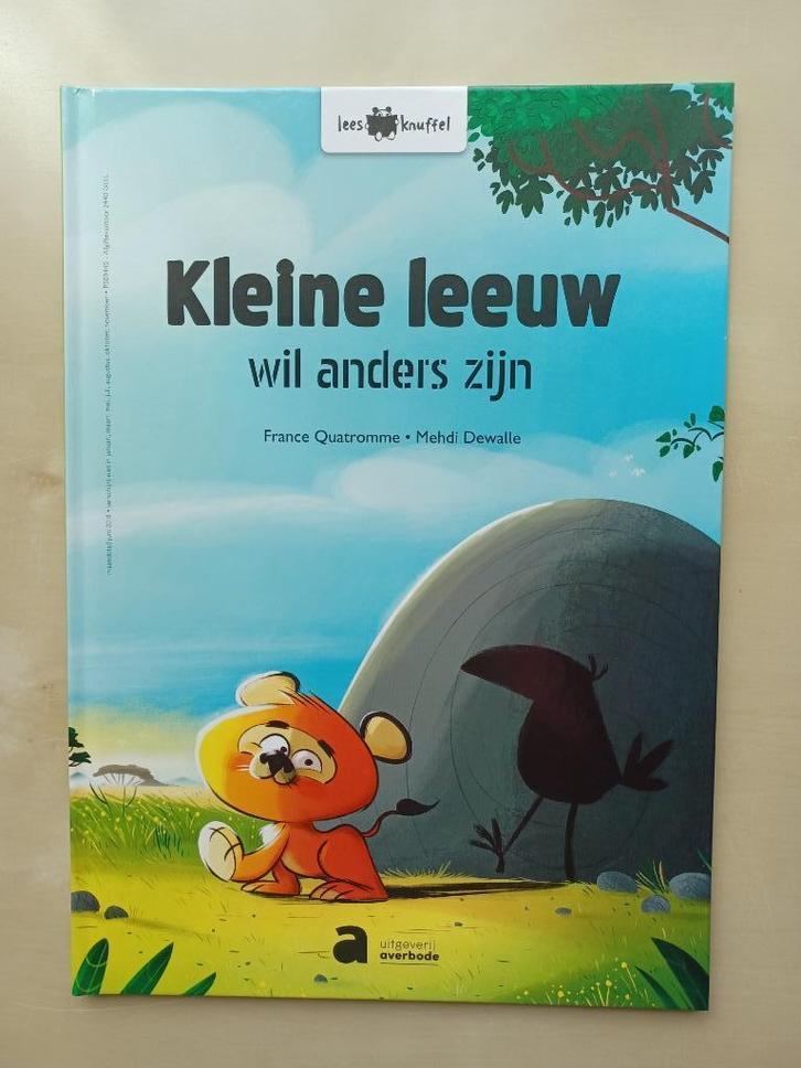 Leesknuffel - Kleine leeuw wil anders zijn, Boeken, Kinderboeken | Kleuters, Zo goed als nieuw, Fictie algemeen, Jongen of Meisje
