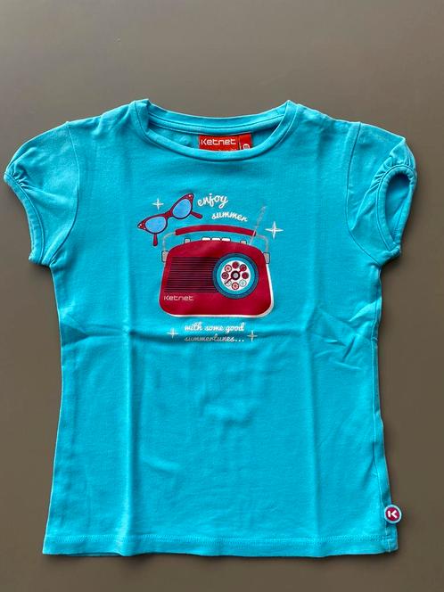 T-shirt à manches courtes turquoise Ketnet JBC 116, Enfants & Bébés, Vêtements enfant | Taille 116, Comme neuf, Fille, Chemise ou À manches longues