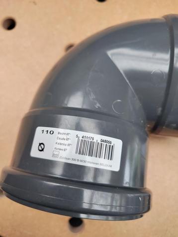 Bocht riool 110mm  beschikbaar voor biedingen