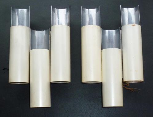 Set van 2 vintage STILNOVO Italië wandlampen - Iconisch ontw, Huis en Inrichting, Lampen | Wandlampen, Gebruikt, Metaal, Ophalen