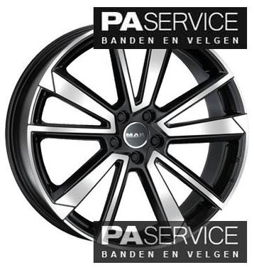 Nw 21 inch MAK Five Star VOLVO XC90 set inc Dunlop RT2 &TPMS, Enlèvement ou Envoi, Neuf, 21 pouces, Jante(s)