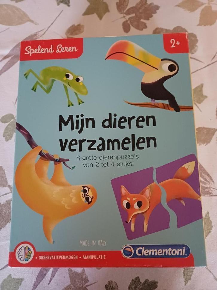 Eerste puzzel Clementoni, Kinderen en Baby's, Speelgoed | Kinderpuzzels, Zo goed als nieuw, Ophalen of Verzenden