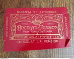 Emballage chocolat Morlanwelz Hayettes., Collections, Marques & Objets publicitaires, Enlèvement ou Envoi, Utilisé, Emballage