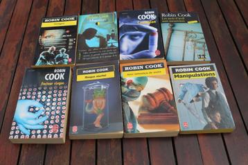 Lot de 8 thrillers médicaux Robin Cook beschikbaar voor biedingen