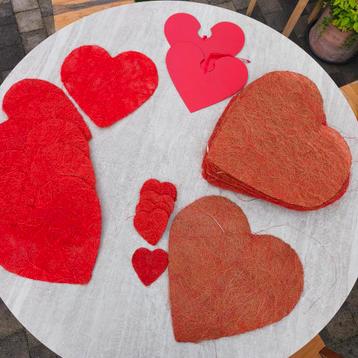 Decoratie: hartjes  beschikbaar voor biedingen