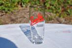§  verre simba bord doré brasserie du katanga, Ophalen of Verzenden, Zo goed als nieuw, Glas of Glazen, Overige merken
