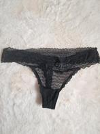 Zwarte string Undiz, Kleding | Dames, Ondergoed en Lingerie, Ophalen of Verzenden, String