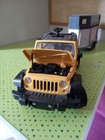 bruder jeep met trailer, Ophalen, Gebruikt