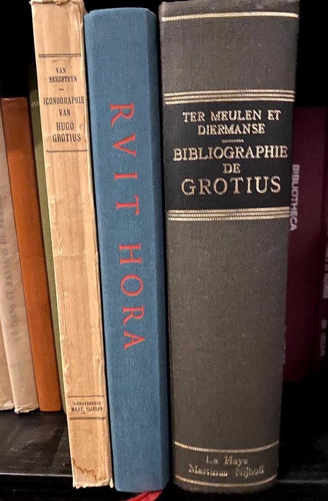 Hugo de Groot GROTIUS Bibliografie iconographie X 3, Antiek en Kunst, Antiek | Boeken en Manuscripten, Ophalen
