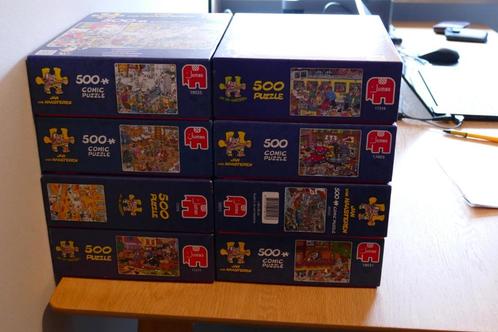 puzzels Jan van Haasteren 500 stukjes, Hobby en Vrije tijd, Denksport en Puzzels, Gebruikt, Legpuzzel, 500 t/m 1500 stukjes, Ophalen