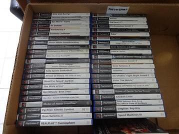 46 originele PS2 spelletjes in zeer goede staat