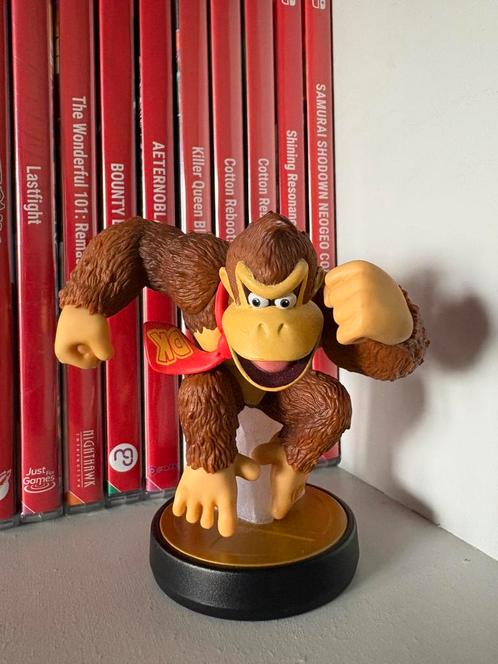Amiibo Donkey Kong N.4 (Super Smash Bros), Games en Spelcomputers, Games | Nintendo Switch, Zo goed als nieuw, Ophalen