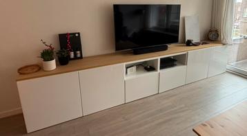 Ikea besta meubel - wit - 360x65x41 beschikbaar voor biedingen