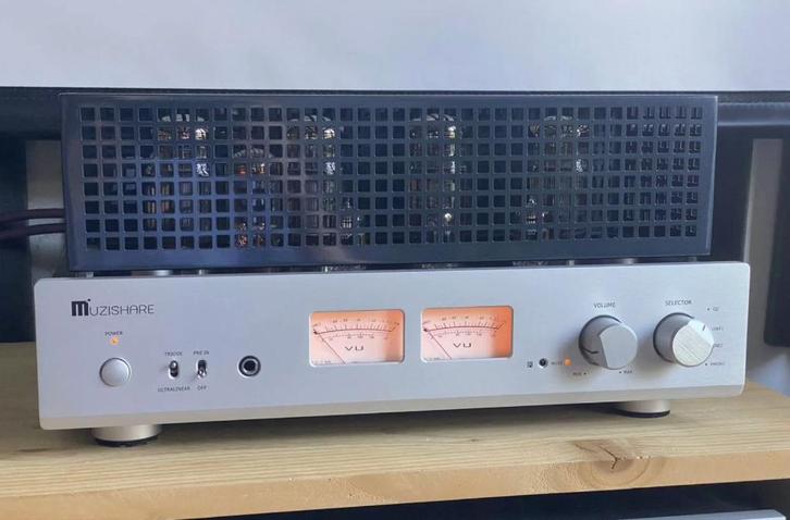 Muzishare X7 KT88 buizenversterker, Audio, Tv en Foto, Buizenversterker, Versterker, Ophalen of Verzenden