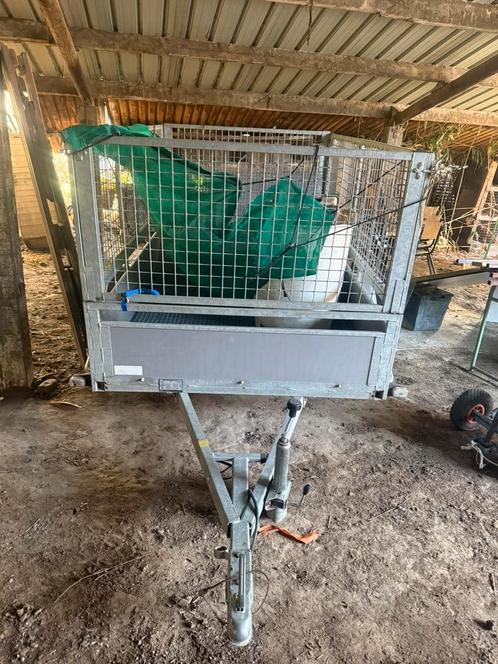 Aanhangwagen enkelas ongeremd 1350 euro btw incl, Auto diversen, Aanhangers en Bagagewagens, Ophalen