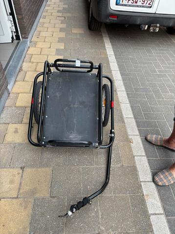 Aanhangkar fiets, Fietsen en Brommers, Ophalen, Zo goed als nieuw