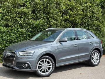 Audi Q3 2.0 TDi Quattro S line+NAVI+AIRCO+JANTES+EURO 5B beschikbaar voor biedingen