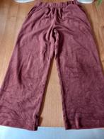 Bruine broek in velours maat 146, Broek, Meisje, Ophalen of Verzenden, Zo goed als nieuw