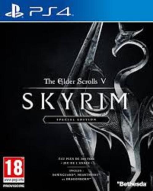 PS4 Skyrim Special Edition-game., Games en Spelcomputers, Games | Sony PlayStation 4, Zo goed als nieuw, Role Playing Game (Rpg)