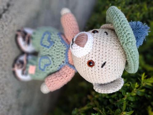 Gehaakte knuffels, Kinderen en Baby's, Speelgoed | Knuffels en Pluche, Nieuw, Overige typen, Ophalen