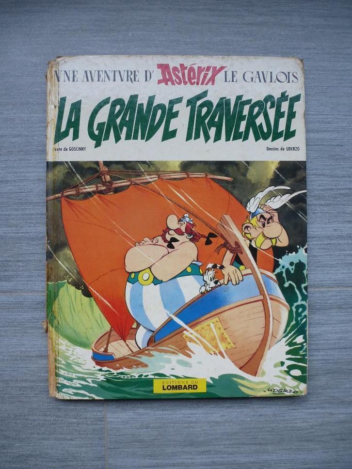 Astérix - La grande traversée - Edition 1975 (EO), Boeken, Stripverhalen, Gelezen, Eén stripboek, Ophalen