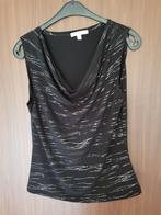 Feestelijk topje, zwart met zilverdraad, 123, maat 44,, Kleding | Dames, Ophalen, Zo goed als nieuw, Maat 42/44 (L), Zwart