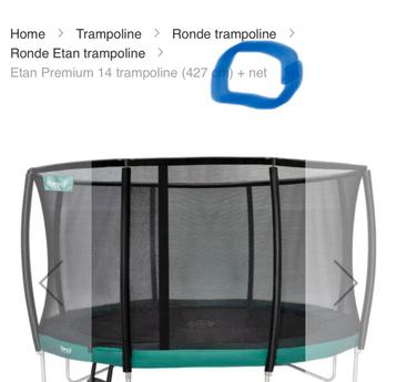 Filet de sécurité Etan pour trampoline 427cm