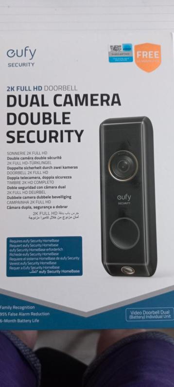 Sonnette connectée EUFY, Enlèvement, Comme neuf