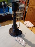Lampvoet in nieuwe Afrikaanse stijl 30 cm hoog, Nieuw, Ophalen of Verzenden, Minder dan 50 cm, Hout