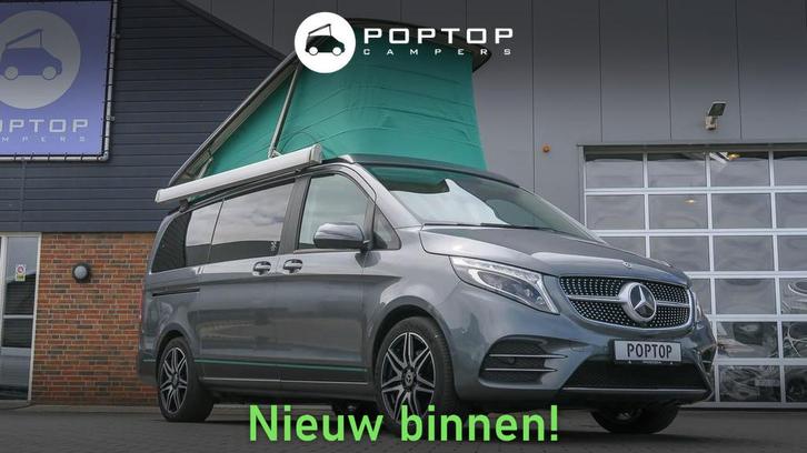 Mercedes V-Klasse Marco Polo V300 Artventure 4-Matic, Caravans en Kamperen, Mobilhomes, Bedrijf, Buscamper of Camperbus, Mercedes-Benz