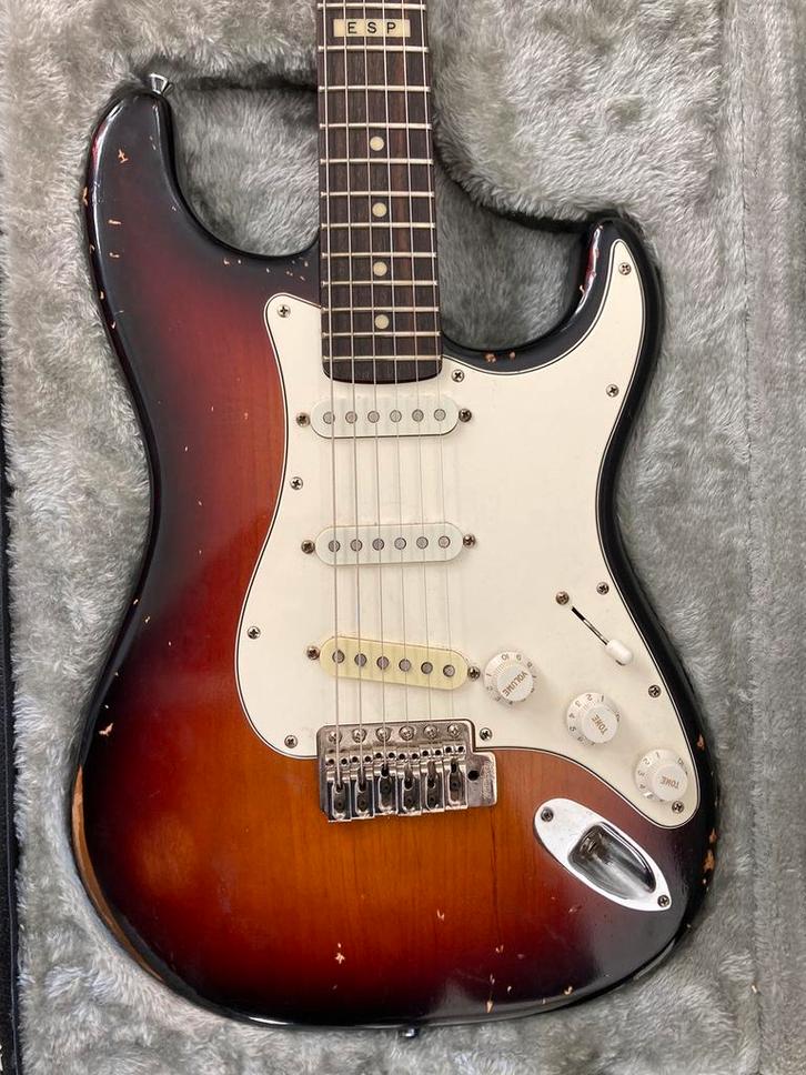 ESP Vintage Plus, Muziek en Instrumenten, Snaarinstrumenten | Gitaren | Elektrisch, Gebruikt, Solid body, Overige merken, Ophalen of Verzenden