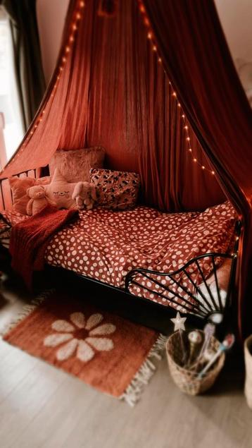 Meegroeibed Ikea Minnen Zwart beschikbaar voor biedingen