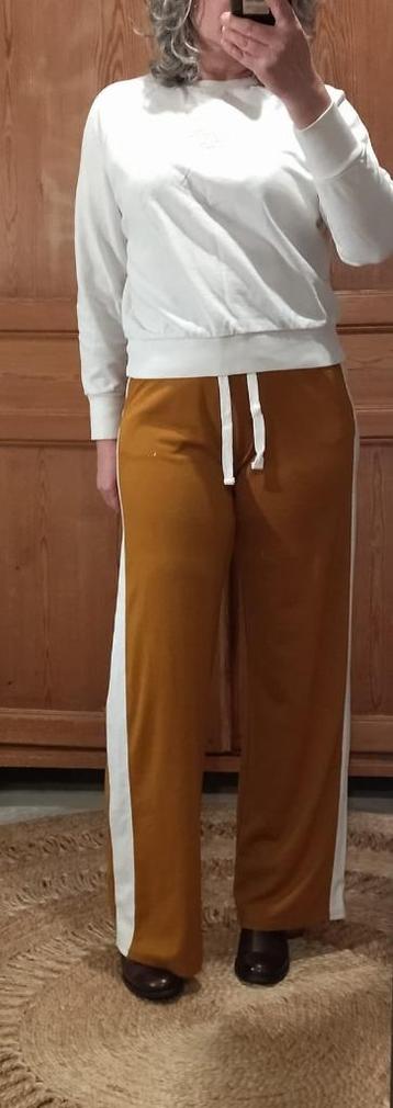 Joggingbroek dames, m 36, mosterdgeel/ecru, Undiz beschikbaar voor biedingen