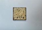 lot kleine tegels retro vintage keramiek beige bruin mozaiek, Ophalen of Verzenden