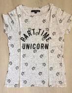 Licht grijs t-shirt maat XS heel nette staat met unicorn op., Vêtements | Femmes, T-shirts, Comme neuf, Taille 34 (XS) ou plus petite