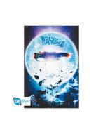 Back To The Future - Poster Maxi (91.5x61cm) - Flying DeLore, Nieuw, Film en Tv, Vierkant, Verzenden