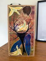 Vintage retro Dries van den Broeck - Joueur de flûte, Enlèvement ou Envoi