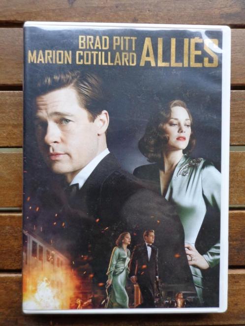 )))  Alliés  //  Brad Pitt / Marion Cotillard  (((, Cd's en Dvd's, Dvd's | Avontuur, Zo goed als nieuw, Alle leeftijden, Ophalen of Verzenden