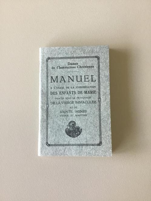 Ancien livre français de 1937, manuel pour filles, Collections, Religion, Neuf, Christianisme | Catholique, Livre, Enlèvement ou Envoi