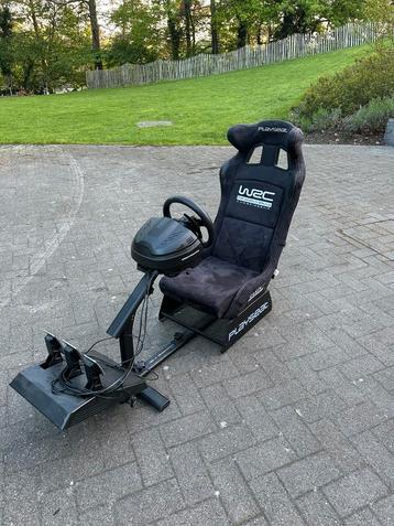 Playseat avec Thrustmaster T300 RS GT, Enlèvement, Comme neuf, Playseat ou Siège de jeu, PlayStation 5