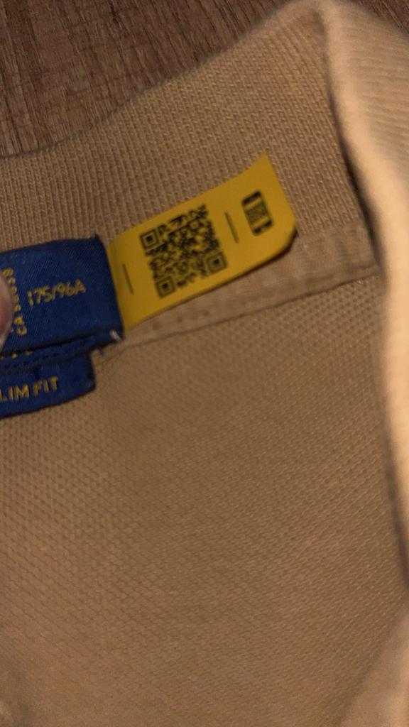 Polo Ralph lauren, Kleding | Heren, Polo's, Zo goed als nieuw, Maat 48/50 (M), Beige, Ophalen of Verzenden