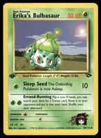Erika's Bulbasaur 39/132 - Gym Challenge (1st edition), Hobby en Vrije tijd, Verzamelkaartspellen | Pokémon, Verzenden, Gebruikt