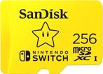SanDisk micro SD XC Nintendo Switch 256GB, Ophalen of Verzenden, Zo goed als nieuw