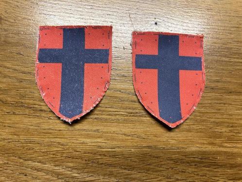 WWII couple insigne 21 em groupe armée, Collections, Objets militaires | Seconde Guerre mondiale, Autres, Envoi